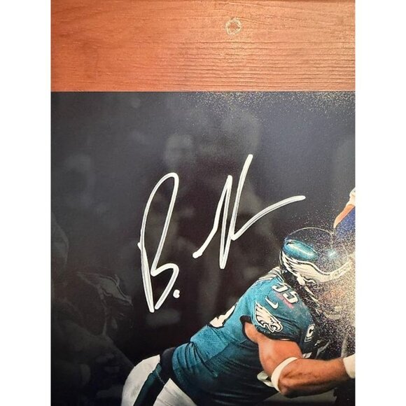 Brandon Graham signed autographed Philadelphia Eagles SBLII 11x14 Photo JSA - Picture 3 of 4